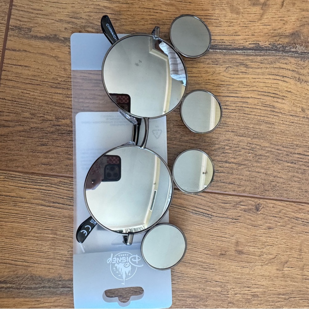 Disney Silver Mickey Mouse Mirror Glasses
